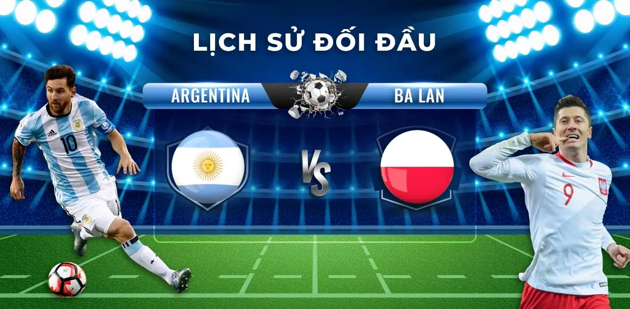 Lịch sử đối đầu giữa Argentina và Ba Lan cùng những thành tích nổi bật